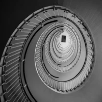 Trappen op